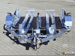 Debon RM2 Zweimotorradanhänger Einzelabsenkung