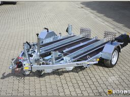 Debon RM2 Zweimotorradanhänger Einzelabsenkung