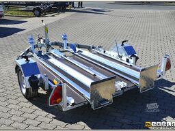 Debon RM2 Zweimotorradanhänger Einzelabsenkung