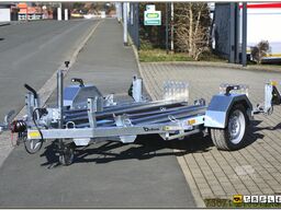 Debon RM2 Zweimotorradanhänger Einzelabsenkung