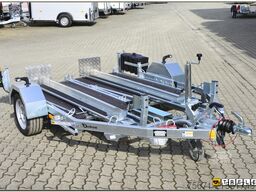 Debon RM2 Zweimotorradanhänger Einzelabsenkung