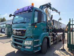MAN TGS 26.360 6x2 HOOKLIFT + CRANE TEREX ATLAS TLC...