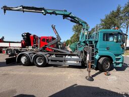 MAN TGS 26.360 6x2 HOOKLIFT + CRANE TEREX ATLAS TLC...