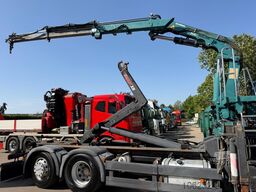 MAN TGS 26.360 6x2 HOOKLIFT + CRANE TEREX ATLAS TLC...