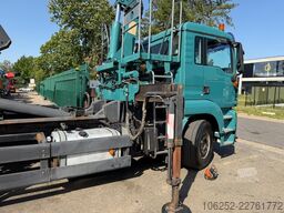 MAN TGS 26.360 6x2 HOOKLIFT + CRANE TEREX ATLAS TLC...