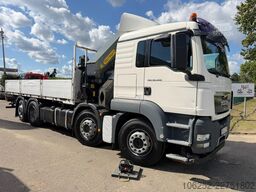MAN TGS 35.440 8x2 PRITSCHE 6m15 + KRAN PALFINGER P...