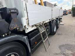 MAN TGS 35.440 8x2 PRITSCHE 6m15 + KRAN PALFINGER P...