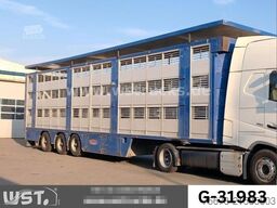 Finkl 3 Stock Hubdach Vollalu Viehauflieger