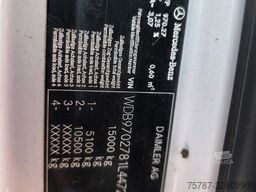 MERCEDES-BENZ 1524 BDF mit Klima, Ladebordwand, 2 x Bett