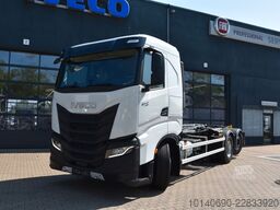IVECO X-WAY AS280X50Y-PS Abrollkipper PALFINGER HT20TE