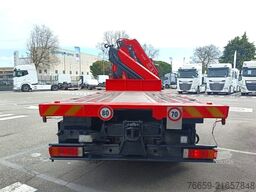DAF CF 510 8x2 pianale con gru Fassi 6 sfili idraulici