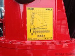 DAF CF 510 8x2 pianale con gru Fassi 6 sfili idraulici