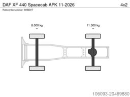 DAF XF 440 Spacecab APK 11-2026