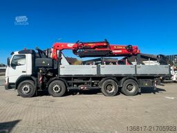 VOLVO FM12  8x4BB KIPPER KRAN PK33000ELB Fly-Jib WINDE