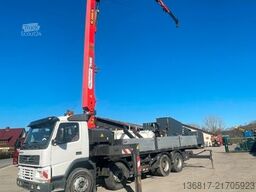 VOLVO FM12  8x4BB KIPPER KRAN PK33000ELB Fly-Jib WINDE