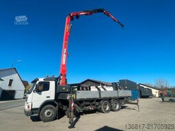 VOLVO FM12 8x4BB KIPPER KRAN PK33000ELB Fly-Jib WINDE