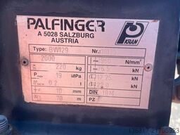 VOLVO FM12 8x4BB KIPPER KRAN PK33000ELB Fly-Jib WINDE
