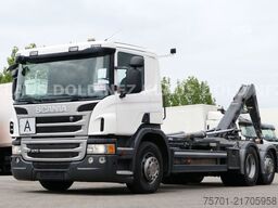 SCANIA P370 Abrollkipper Meiller Lift-/Lenkachse Kamera