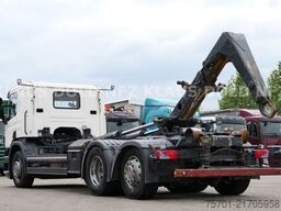 SCANIA P370 Abrollkipper Meiller Lift-/Lenkachse Kamera