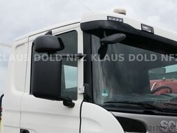SCANIA P370 Abrollkipper Meiller Lift-/Lenkachse Kamera