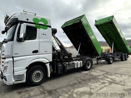 MERCEDES-BENZ Actros 1851+SCHWARZMÜLLER 3Achs Dreiseitenkipper