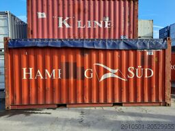 20 Fuß OPEN TOP CONTAINER SEECONTAINER LAGERCONTAINER BULK DACHOBEN OFFEN