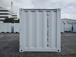 6 Fuß Seecontainer / Anthrazit Lichtgrau / Minicontainer /Baucontainer