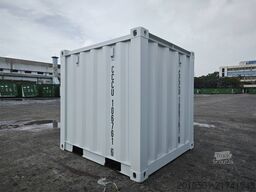 6 Fuß Seecontainer / Anthrazit Lichtgrau / Minicontainer /Baucontainer