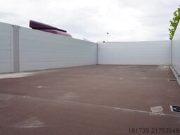 Krone construction trailer / Flatbed 18 pallet