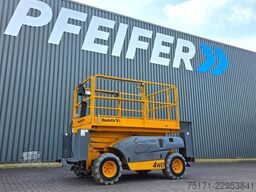 Haulotte COMPACT 10DX Diesel, 4x4 Drive, 10.2m Working Heig