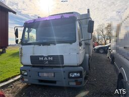 MAN LE 15.220 4x2 Box Truck with Tail Lift and Refrige