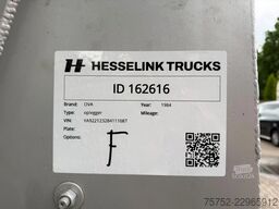 OVA 41m3 BPW Full Steel-Bladgeveerd Achterklep/Deuren