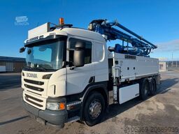 SCANIA P410 6x4 Liebherr THP 140 H 24 M4XH Concretepump