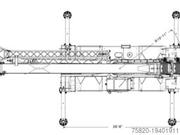 Terex RT110 QUADSTAR ROUGH TERRAIN CRANE + JIB + 2x LIER