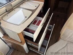 HYMER/ERIBA Exis-t 588 Sat TV+Markise+Efoy+Fahrradträger