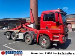 MAN TGS 35.500 8x4 BB, Pritarder, Meiller RK 30.65