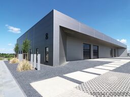 Hallenbau in Systembauweise Lagerhalle