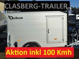 Debon NEU 1300Kg 251x125x156 C255 Koffer Alu