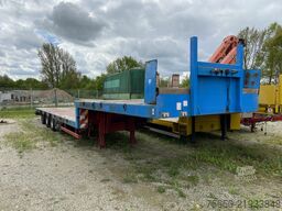  stp  3 Achs Satteltieflader Platofür Fertigteile oder Baumaschinen