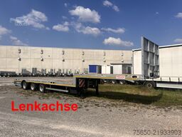 Möslein ST 3 Plato 8,7  3 Achs Satteltieflader Plato 45 t GGfür Fertigteile, Baumaschinen
