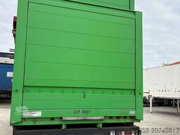 Krone Baustoff 7,45m Zurringe Bordwände Türen