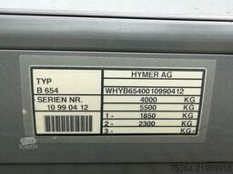 HYMER/ERIBA B654 Vollintegriert Fiat 2.8 Tdi 90 kw KLIMA
