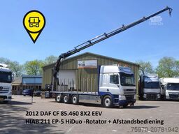 DAF CF 85.460 HIAB-211 CRANE KRAAN 351712km