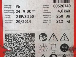 GRUMA 24 Volt 2 PzS 250 Ah