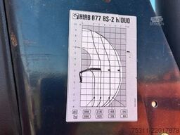 MERCEDES-BENZ Atego 1218 K HIAB 077 BS-2*Funkbedienung*2xAHK