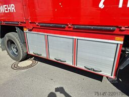 MERCEDES-BENZ 917 AF 4x4 Pritsche + Kran 35tkm EX-Feuerwehr