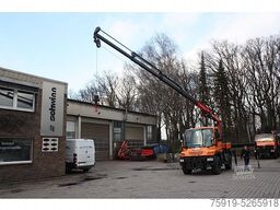 Mercedes-Benz UNIMOG 300 Wandler mit Kran PK 9002 u. Seilwinde