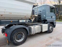 MAN TGS 18.460 4X4 H Pritarder + Auflieger Schwarzmü