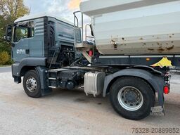 MAN TGS 18.460 4X4 H Pritarder + Auflieger Schwarzmü