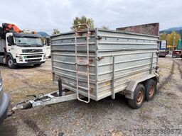 PONGRATZ KGT 300/17 Pritsche Aufsatzwände Tieflader Rampe